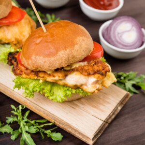 TURKEY CHEESE BURGER