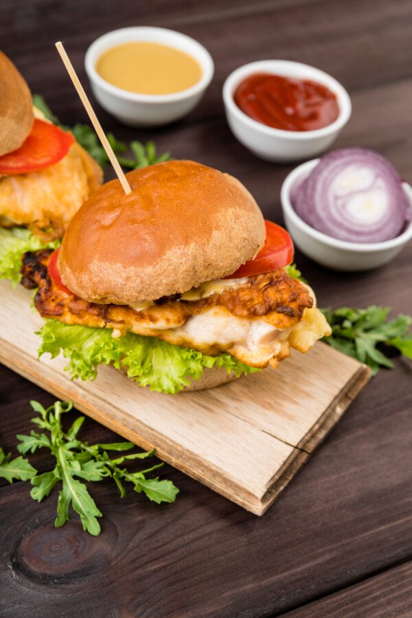 TURKEY CHEESE BURGER