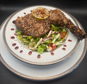 Za'atar Chicken with Fattoush Salad