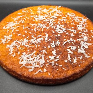 Crustless Coconut Custard Pie