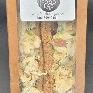 Grapes and Almonds Chicken Salad Sandwich