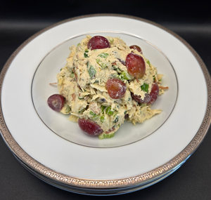 Chicken Salad, Grapes and Almonds